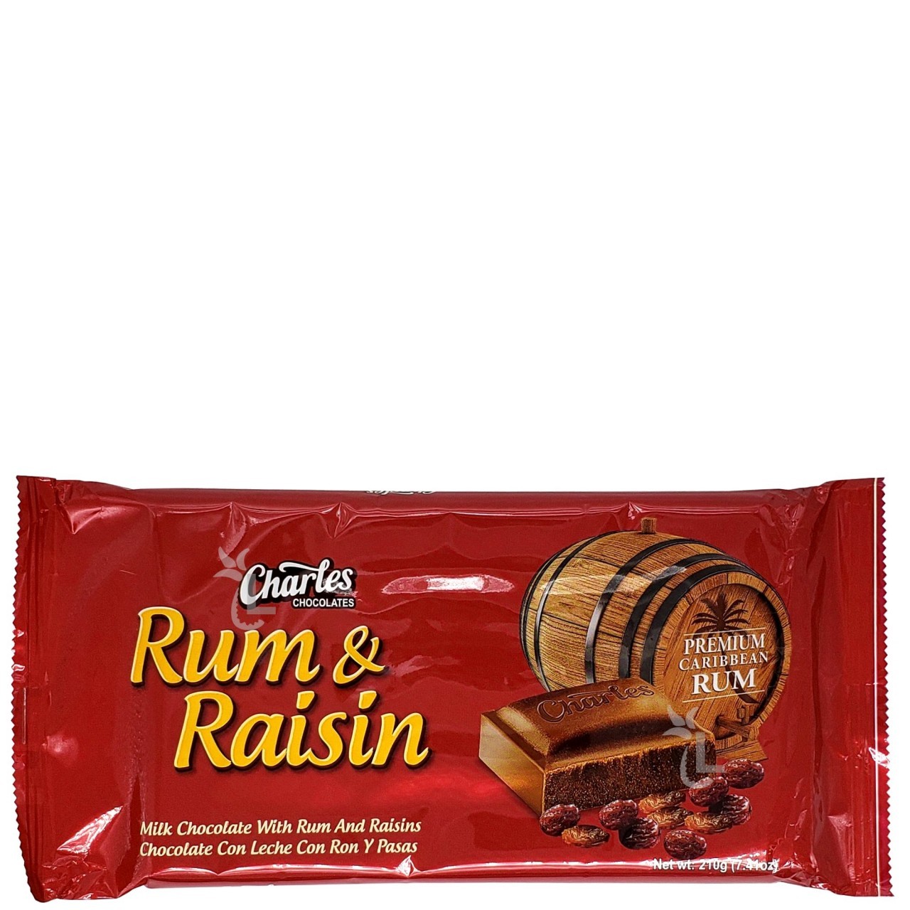 CHARLES RUM & RAISIN 210g