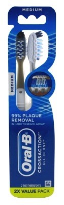ORAL-B T/BRUSH PROHEALTH MED 2s