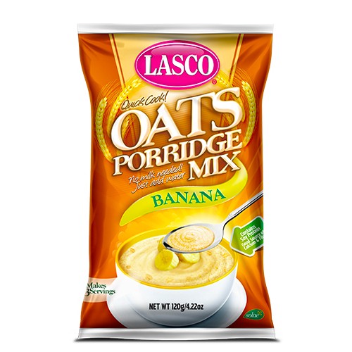 LASCO OATS PORRIDGE BANANA 120g