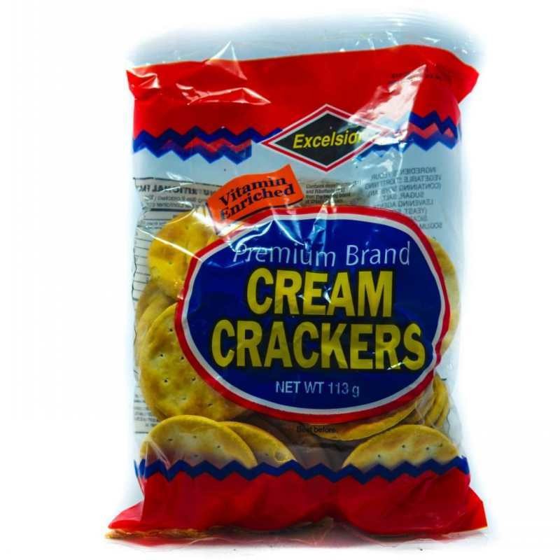 EXCELSIOR PREMIUM CREAM CRACKERS 113G