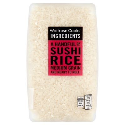 WAITROSE RICE SUSHI 500g