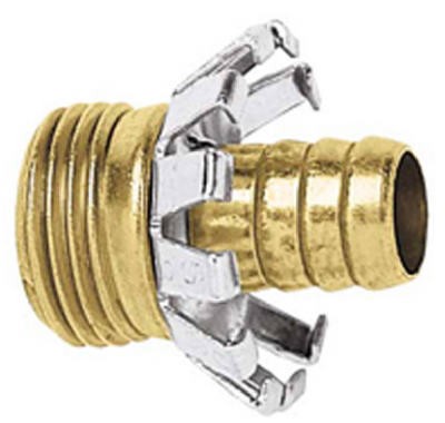 3/4 in Greenthumb Brass Male Hose Mender C34MGT