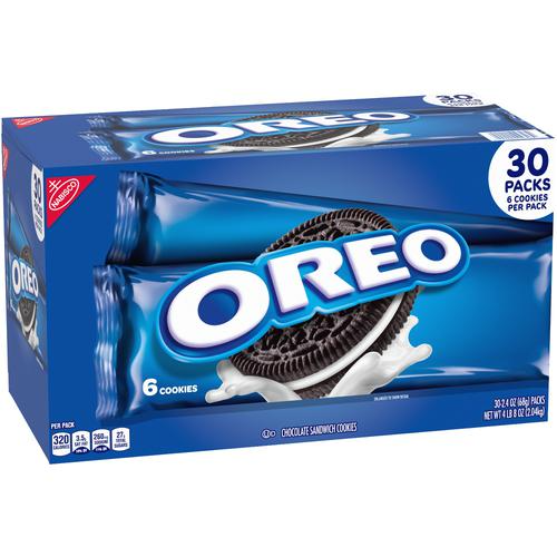 Nabisco Oreo 30 Units / 2.4 oz / 68 g
