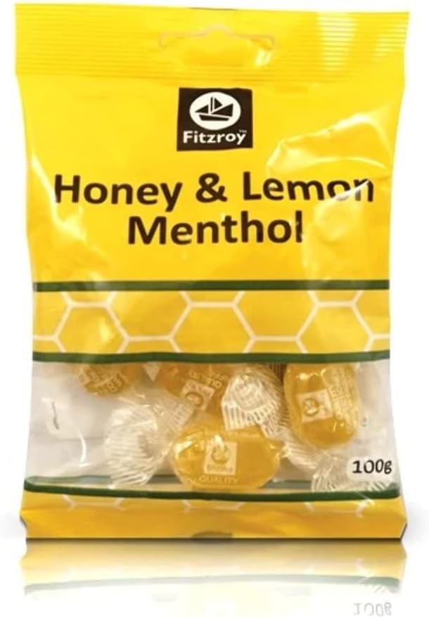 Fitzroy Honey &Lemon Menthol 100g