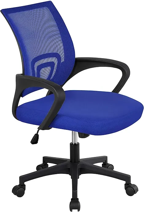 Yaheetech Mesh Office Task Chair Blue