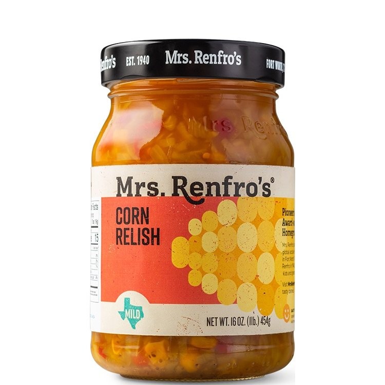 MRS RENFROS SALSA CORN RELISH 16oz