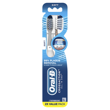 ORAL-B CROSSACTION ALL IN ONE SOFT 2s