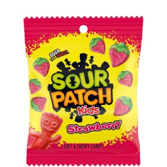 SOUR PATCH KIDS STRAWBERRY 3.5oz