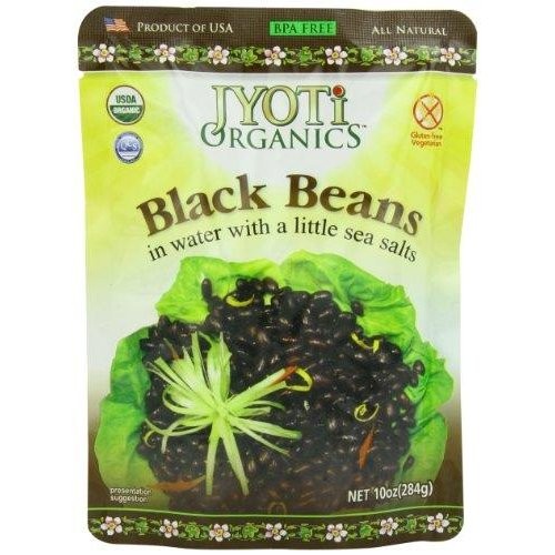 JYOTI ORGANIC BLACK BEANS 10oz