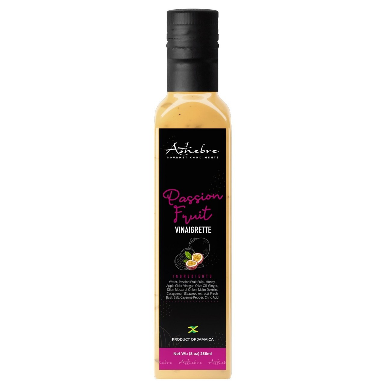 ASHEBRE VINAIGRETTE PASSION FRUIT 8oz