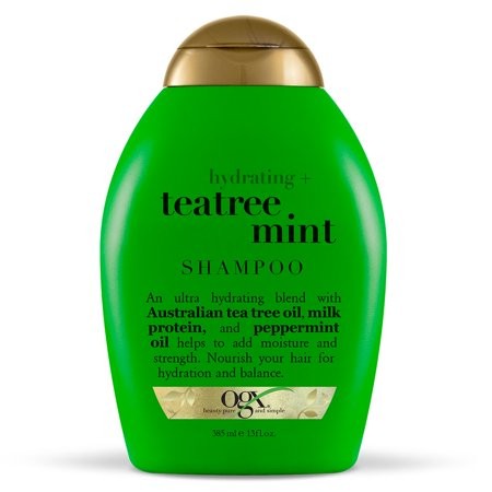 OGX Hydrating Tea Tree Mint Moisturizing Shampoo - 13 oz