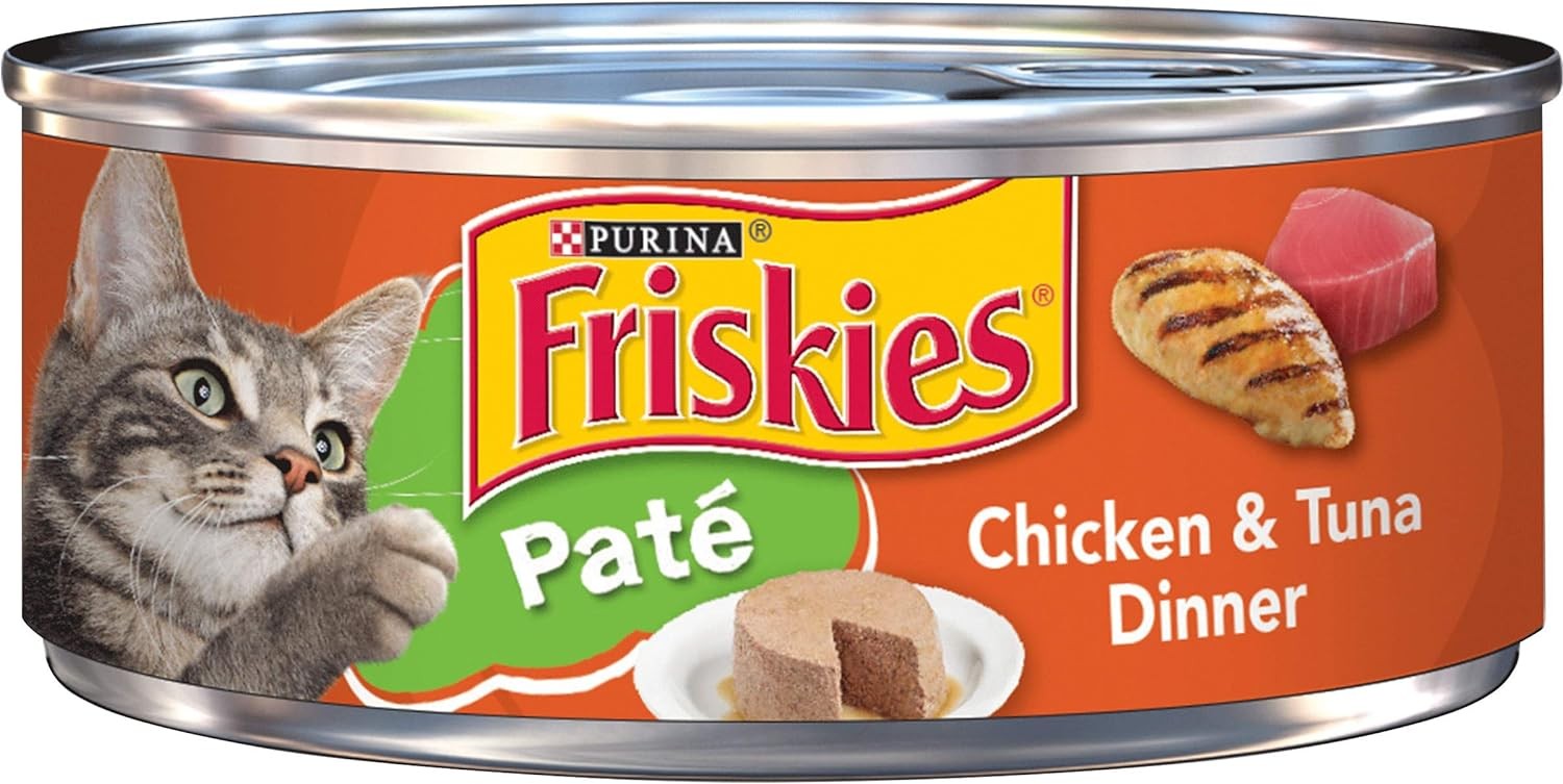 Purina Friskies Pate Chicken and Tuna Dinner