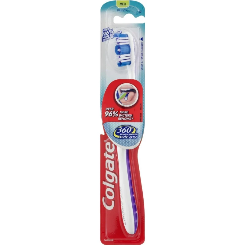 Colgate 360 Toothbrush Adult Full Head Medium