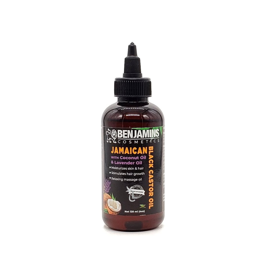 Benjamins Jamaican Black Castor Oil W/Coconut & Lavender Oil 120ML