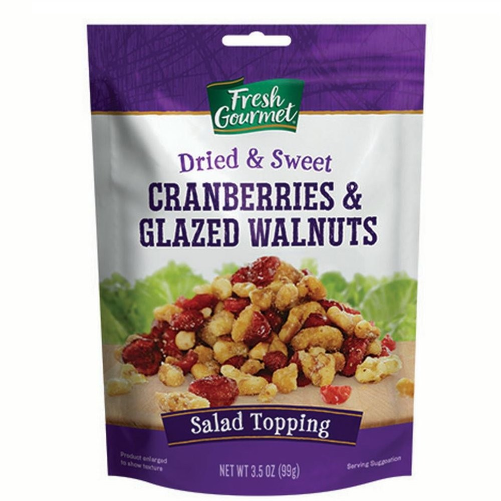 FRESH GOURMET CRAN & WALNUTS 3.5oz