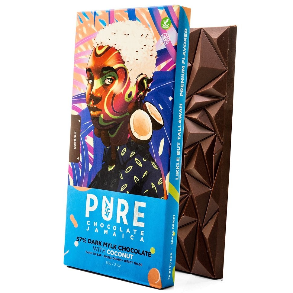 PURE CHOCOLATE COCONUT 60g