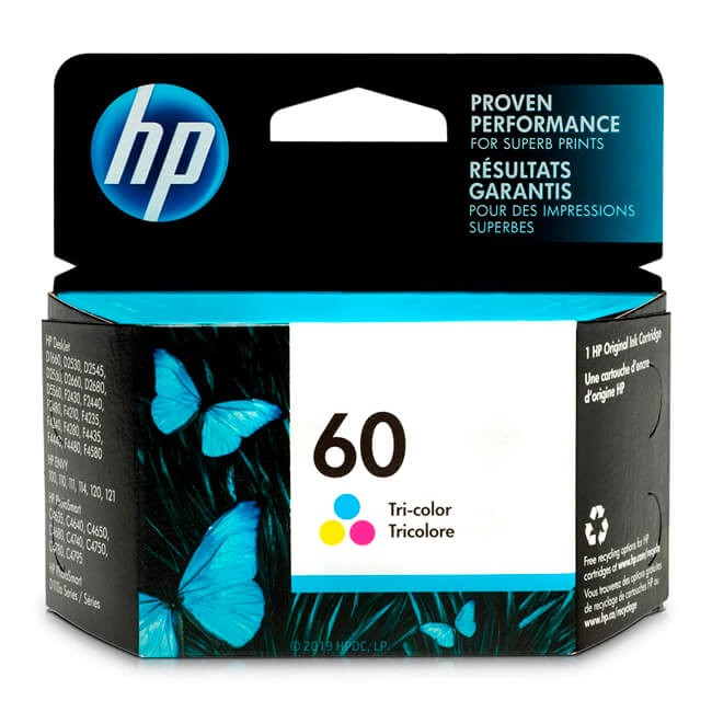 HP 60 - 4 ml - color (Cyan, Magenta, Yellow)