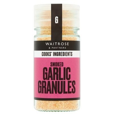 WAITROSE SMOKED GARLIC GRANULATED 56g