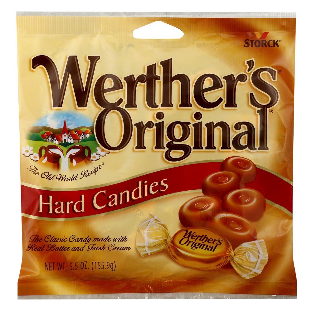 WERTHERS HARD CANDY CARAMEL 5.5oz