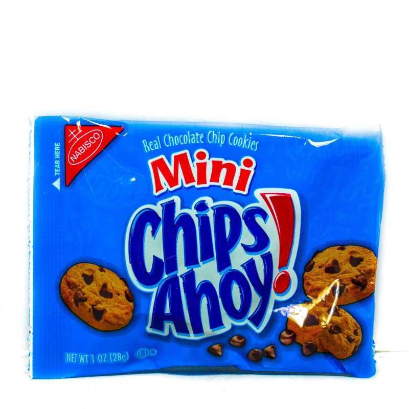 NABISCO MINI CHIPS AHOY CHOCOLATE COOKIES 28G