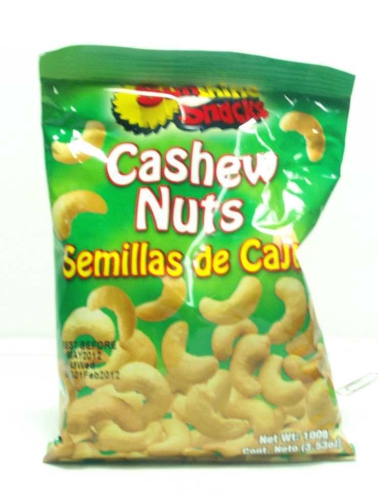 SUNSHINE SNACK CASHEW NUTS 100G
