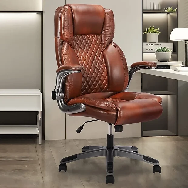 Reficcer Managerial and Executive Diamond Stitched Office Chair, High Back Adjust