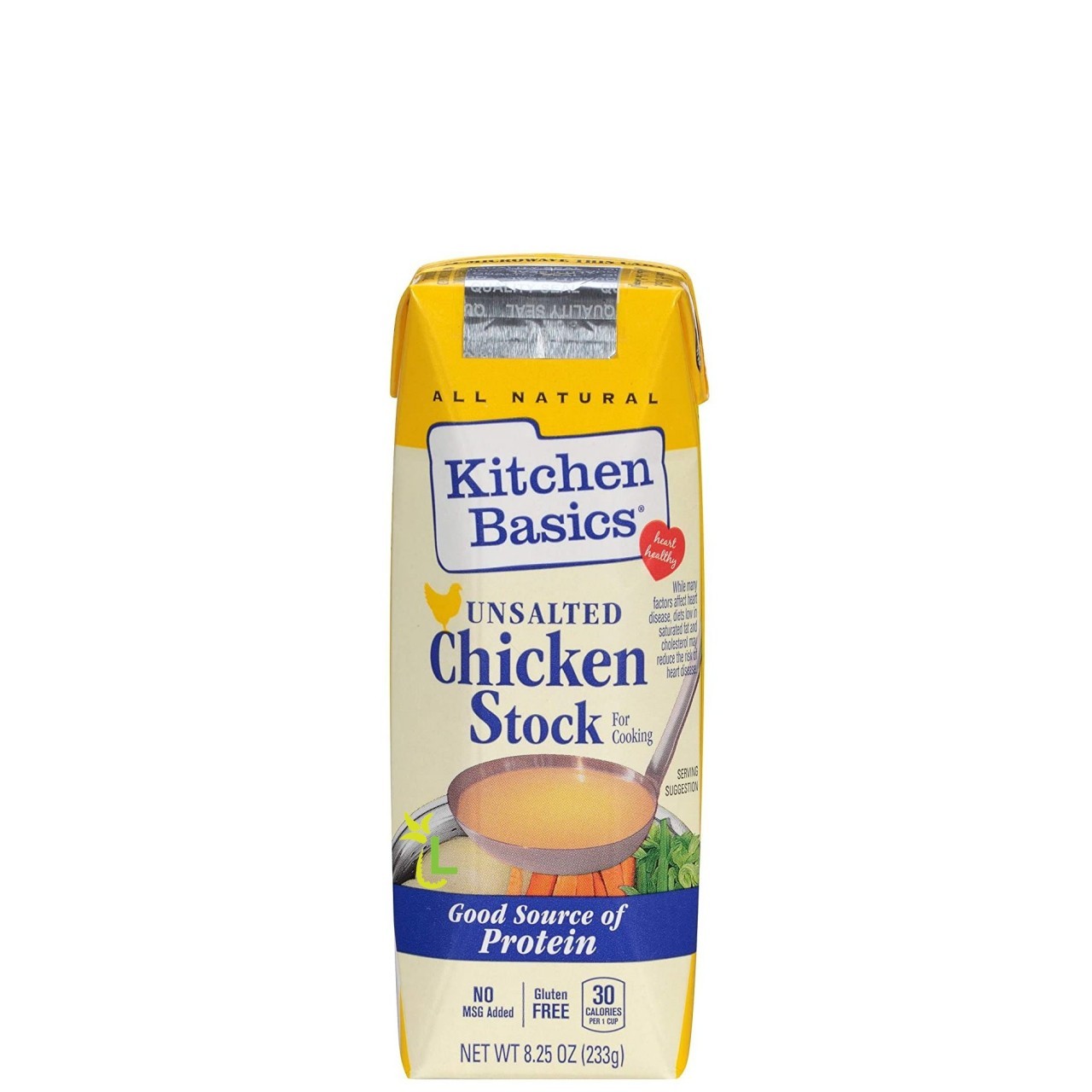 KITCHEN BASICS CHICKEN STOCK UNSLT 233g