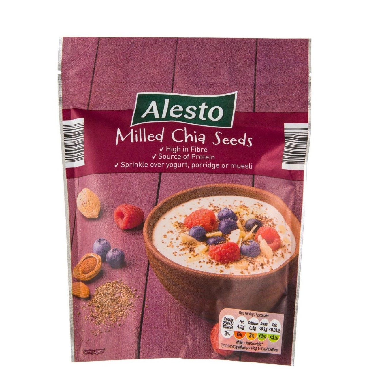 ALESTO MILLED CHIA SEEDS 200g