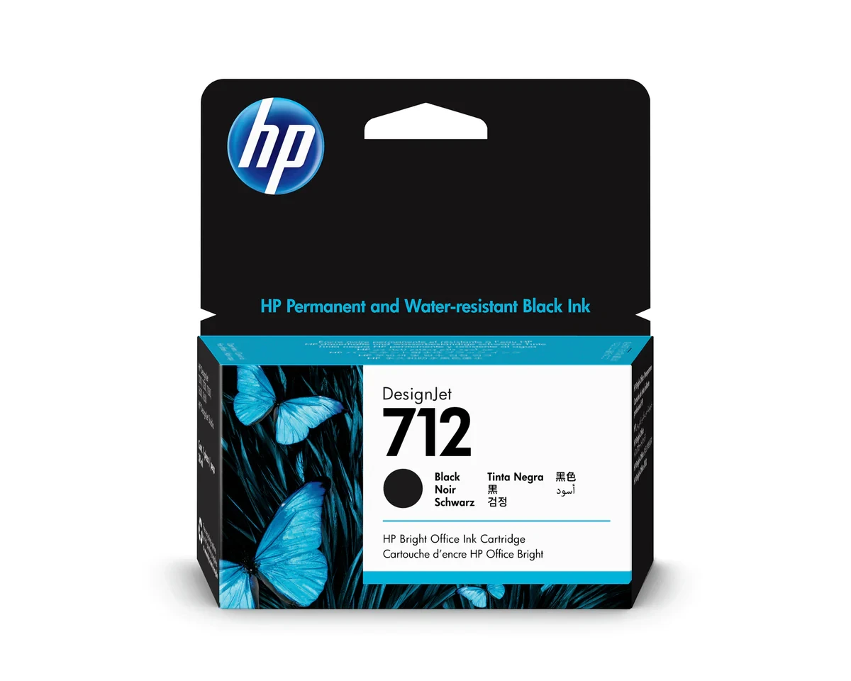 HP 712 - 38 ml - Black