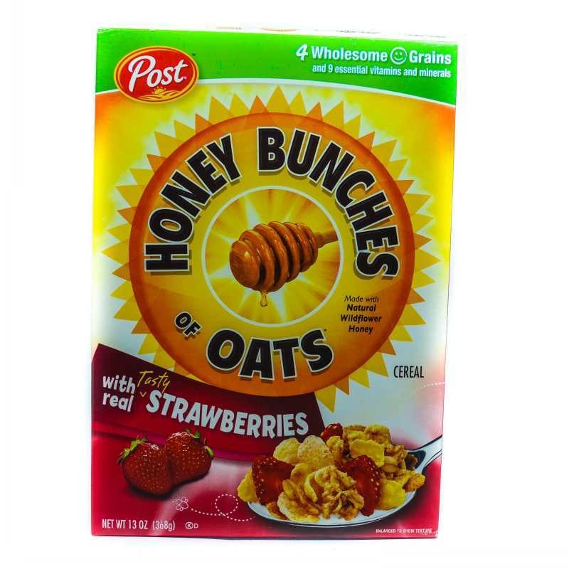 POST HONEY BUNCHES OATS STRAWBERRIES 11 OZ