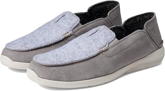 Clarks Mens Gorwin Step : Grey Suede