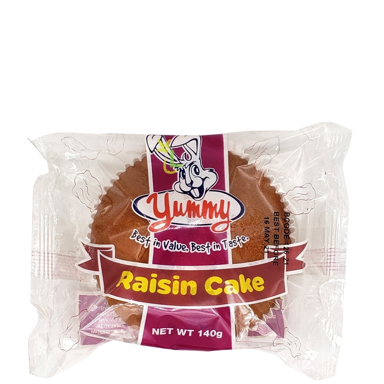 YUMMY RAISIN CAKE 140G