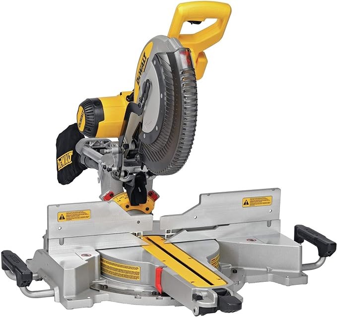 DEWALT Double Bevel Sliding Miter Saw, 12-inch, Compound (DWS780R)