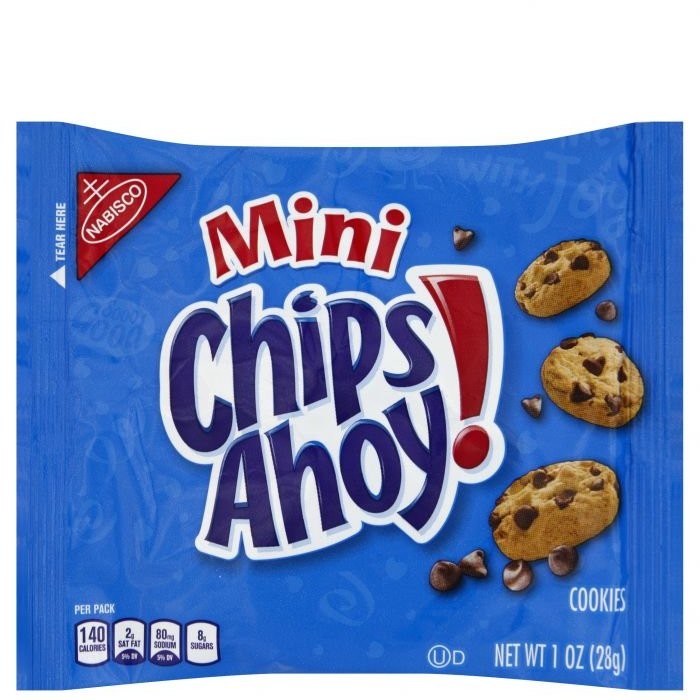 NABISCO CHIPS AHOY MINI 1oz