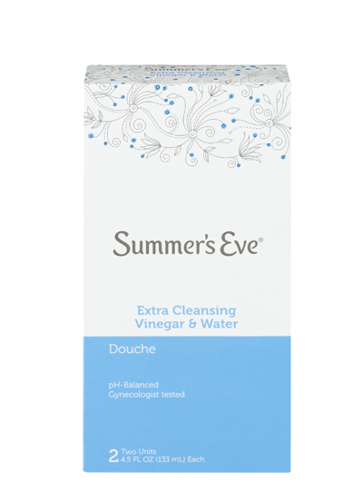 SUMMERS’S EVE EXTRA CLEANSING VINEGAR & WATER DOUCHE 2PK
