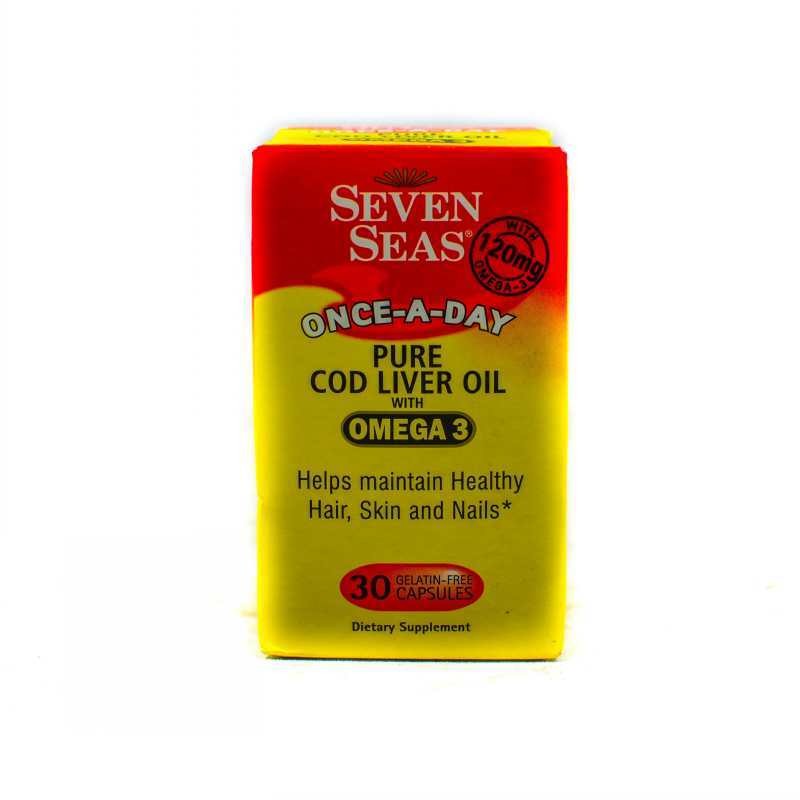 SEVEN SEAS ONCE-A-DAY COD LIVER OIL W/OMEGA3 30’S