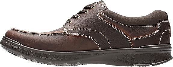 Clarks Men's, Cotrell Edge Oxford : Brown Oily