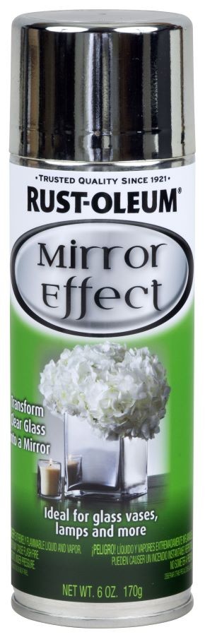 6oz Silver Mirror Effect Aerosol Spray Paint