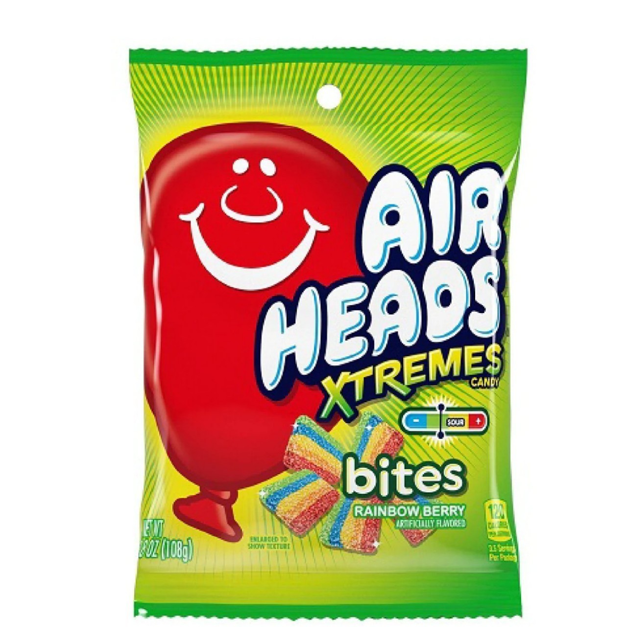 AIRHEADS EXTREME BITES RAINBOW 3.5oz