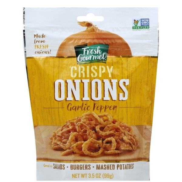 FRESH GOURMET CRISPY ONION G/PEP 3.5oz