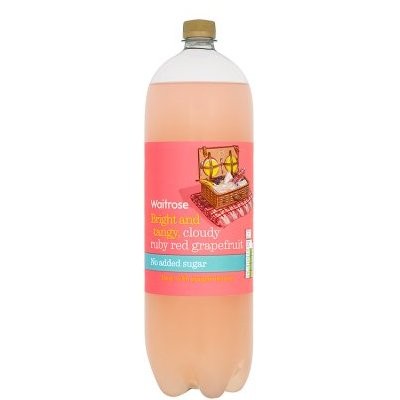 WAITROSE LEMONADE RUBY RED 2L