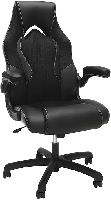 OFM Essentials High-Back Racing Style Bonded Leather Gaming Chair