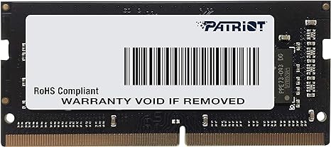 Patriot Signature Line Series DDR4 16GB (1 x 16GB) 3200MHz SODIMM (2 Rank Double-Sided Module)