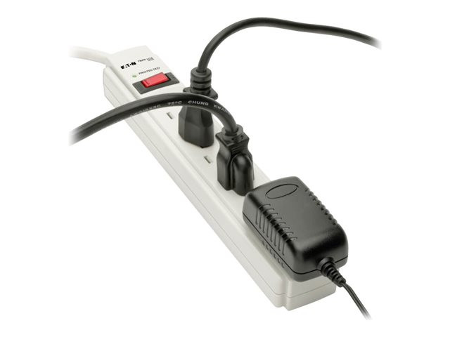 Eaton Tripp Lite Series Surge Protector Power Strip 120V 6 Outlet 6' Cord 790 Joule - Surge protector - 15 A