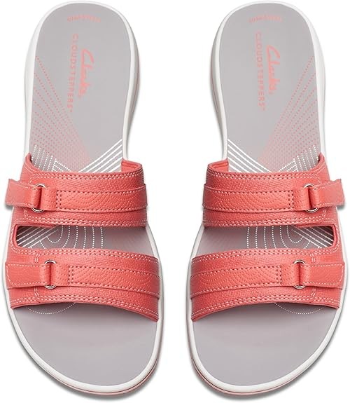 Clarks Womens Breeze Piper ( Coral)