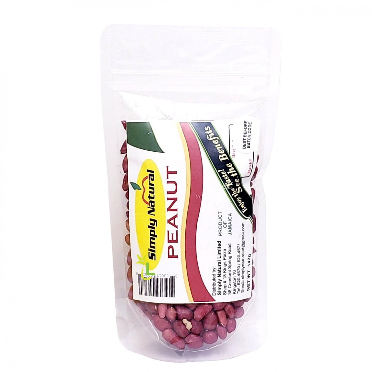 SIMPLY NATURAL PEANUTS 142g