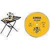 DEWALT Wet Tile Saw with Stand, 10-Inch (D24000S) + Ceramic/Tile Blade