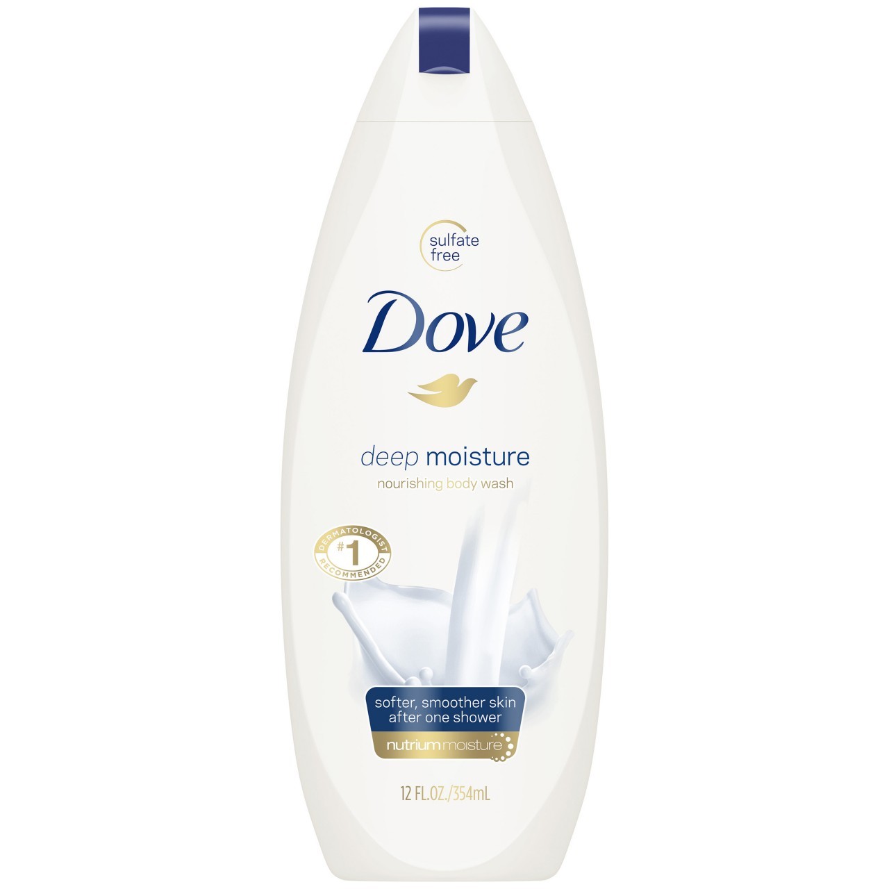 DOVE BODY WASH DEEP MOIST 12oz