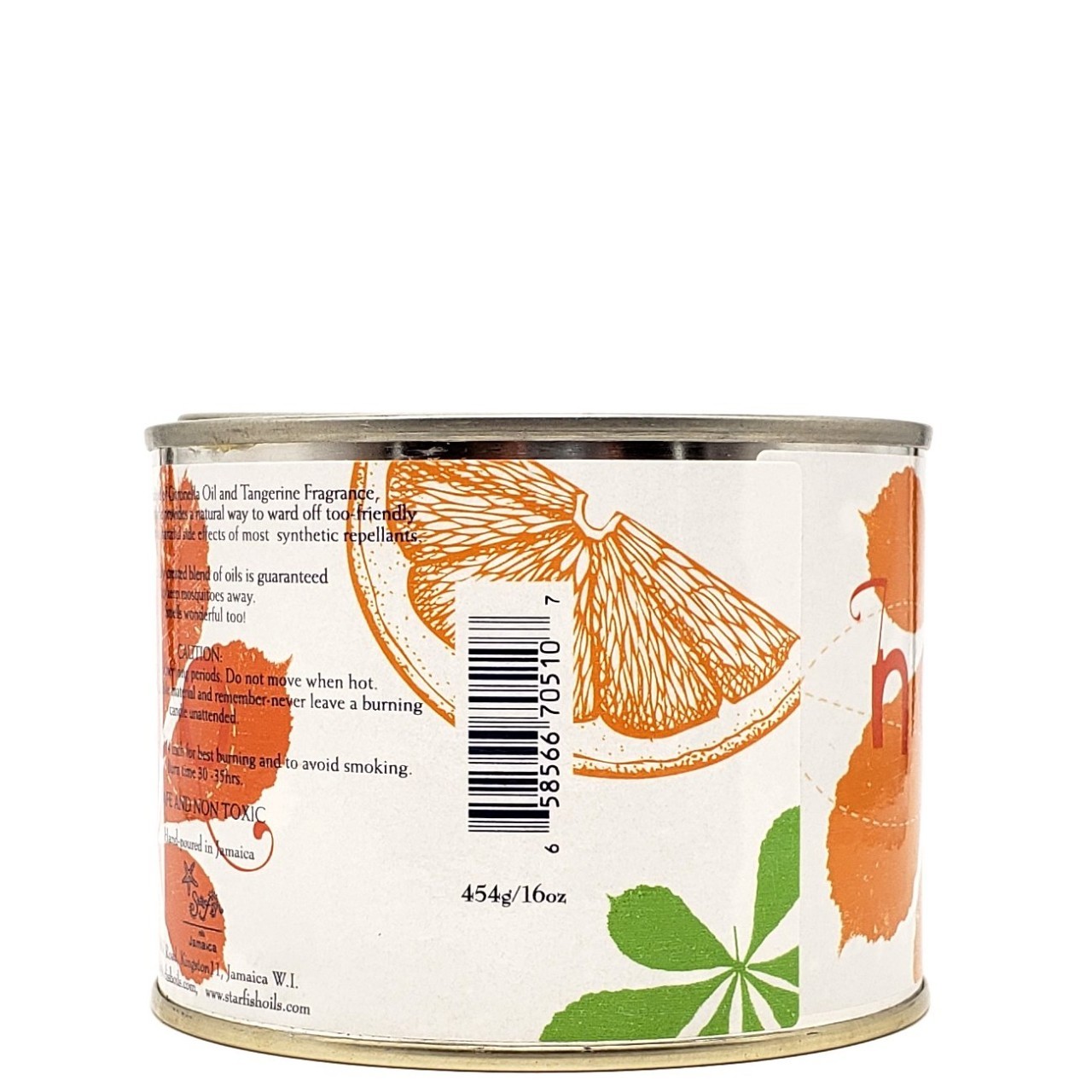 NO MOSQUITO CANDLE CITRON TANG OUTD 16oz