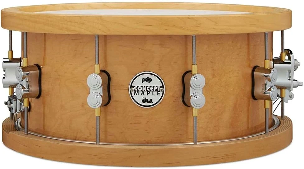 PDP Concept Series All-Maple Snare with Wooden Hoop - 6.5x14"